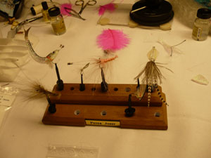 fishes, squids and crab flies
